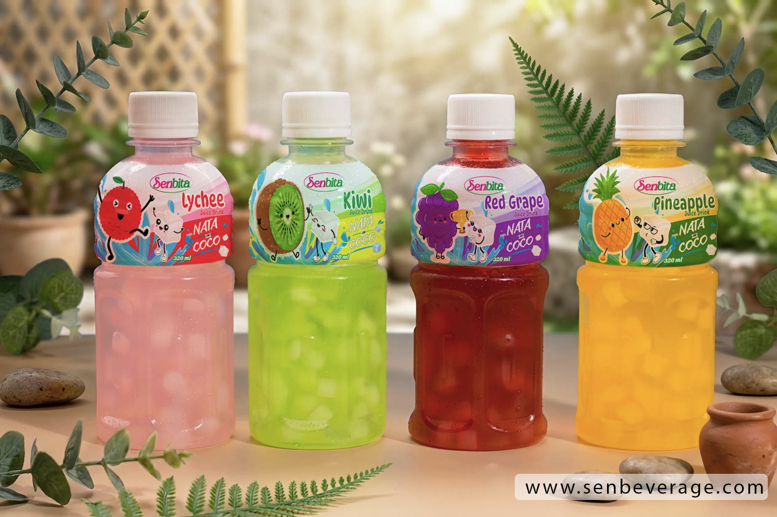 Juice Drink with Nata de Coco