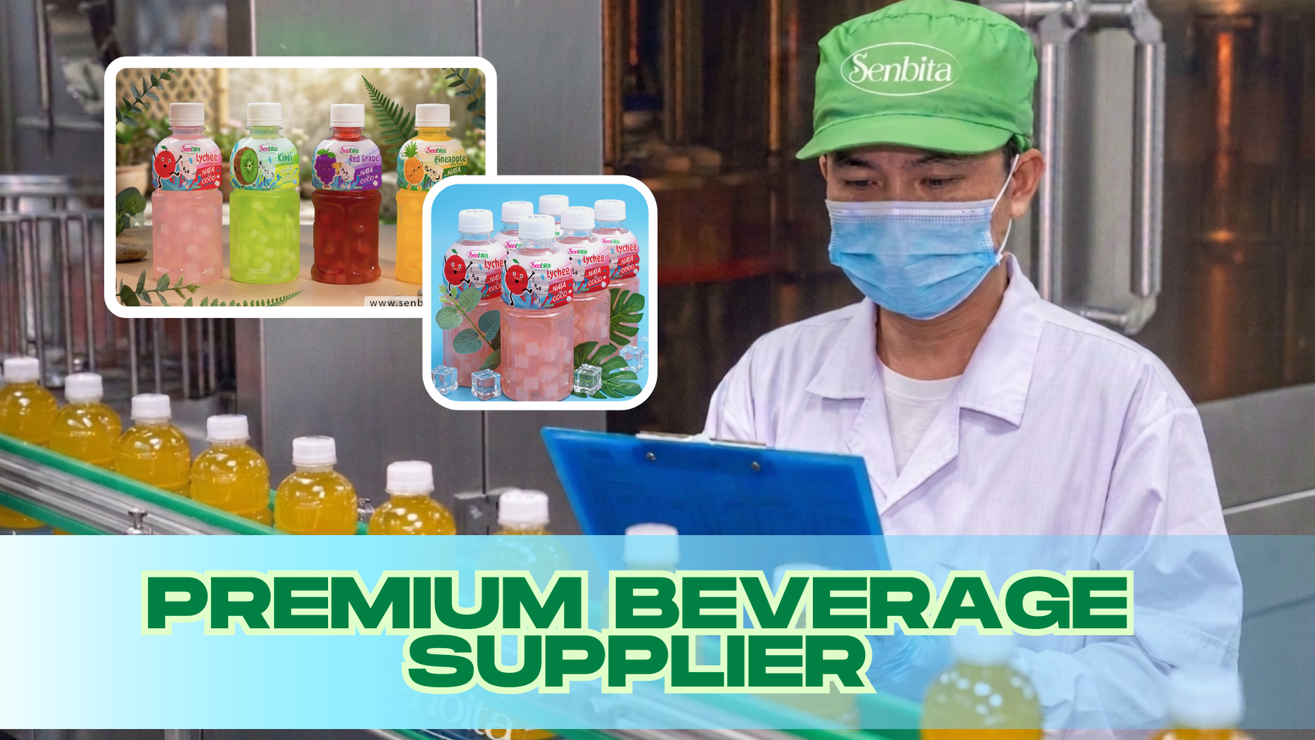 HOME 57 Juice Drink with Nata de Coco