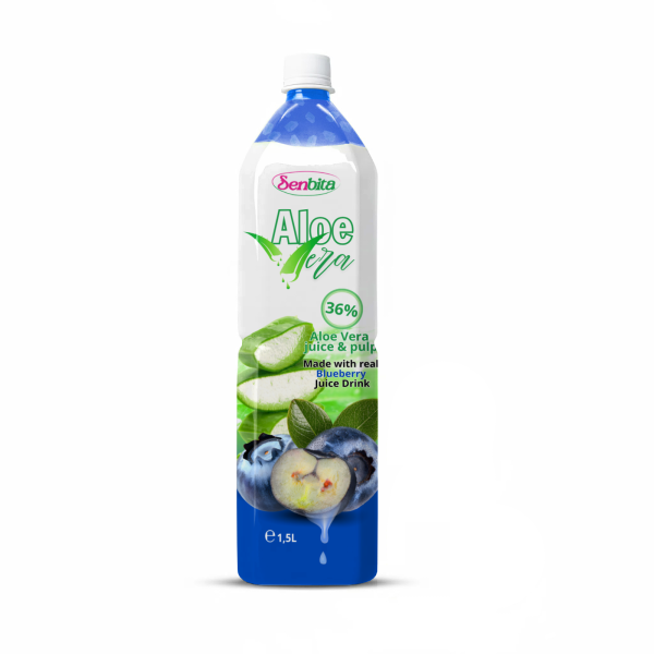 1500ML Aloe Vera Blueberry Juice Drink With Pulp