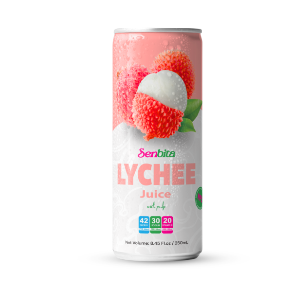 mixed fruit juice drink with pulp