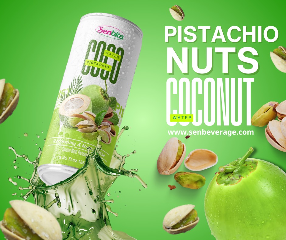 Coconut Water With Pistachio Flavor
