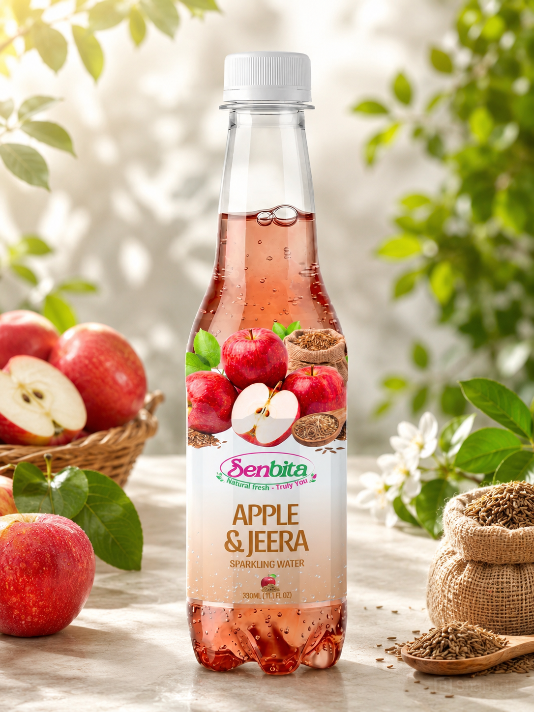 Apple & Jeera Sparkling Water