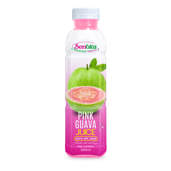 Pink Guava Juice 500ml PET Bottle