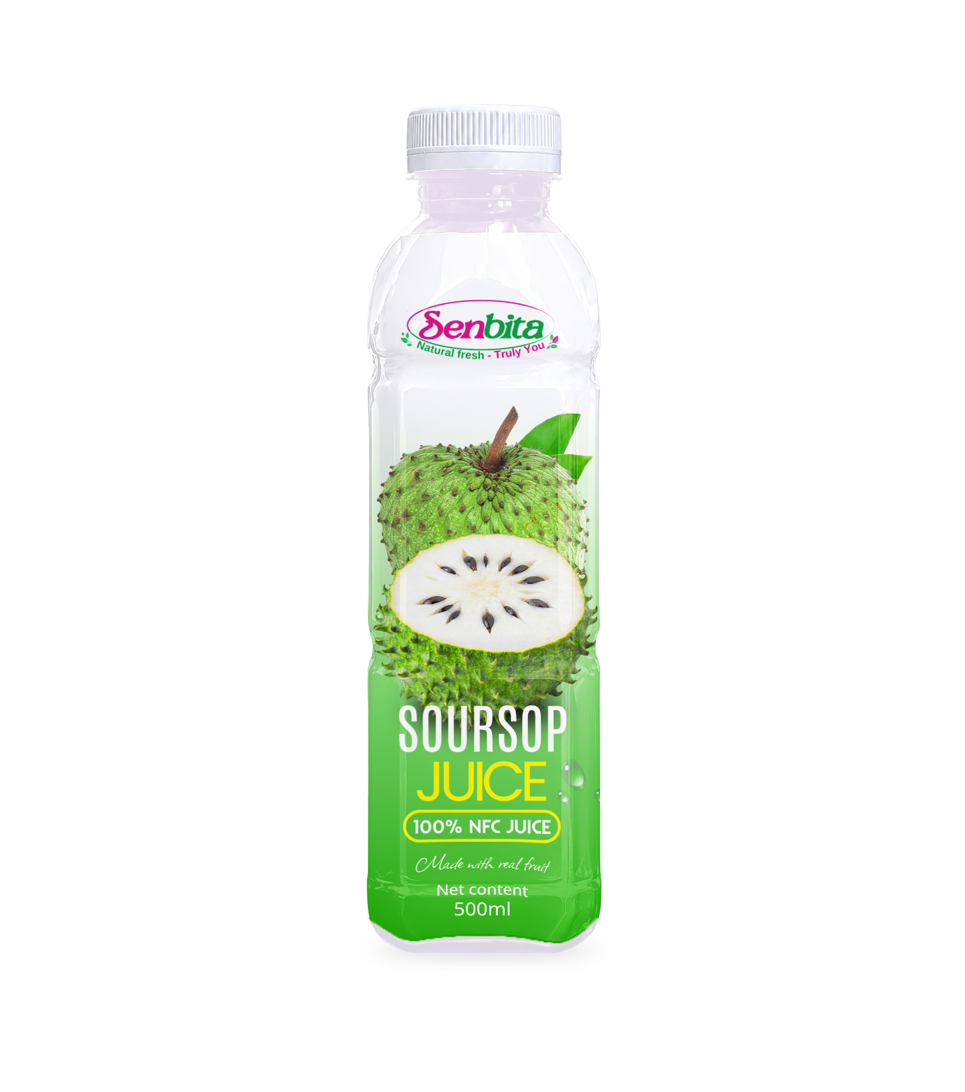 sour Soursop Juice 500ml PET Bottle