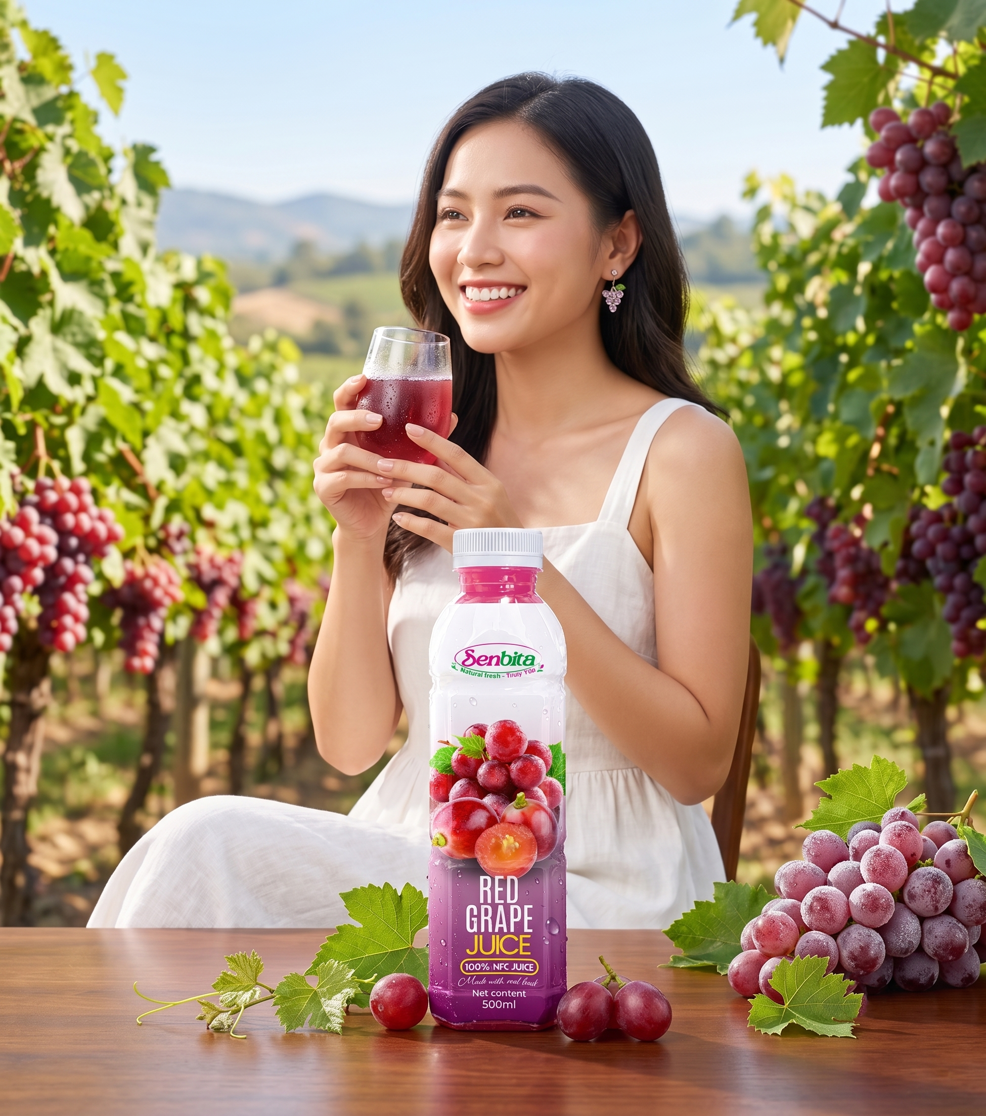 Grape Juice 500ml PET Bottle
