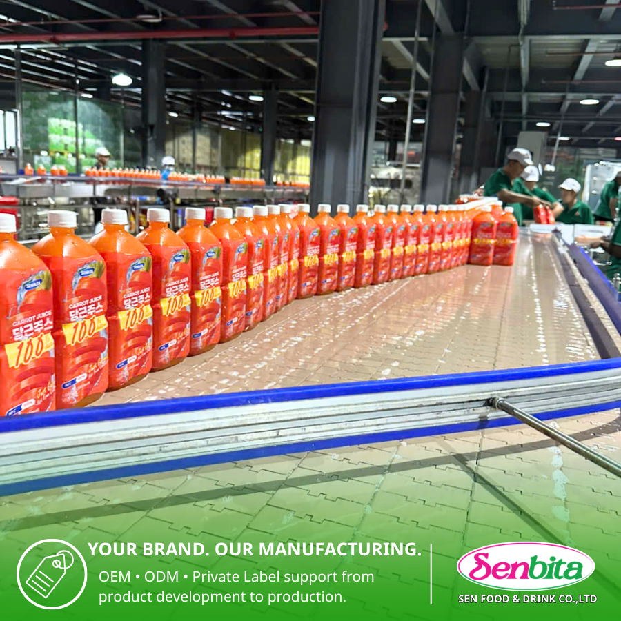 Carrot Juice Manufacturing in Vietnam: OEM, ODM & Private Label Solutions for Global Markets 6 Carrot Juice Manufacturer