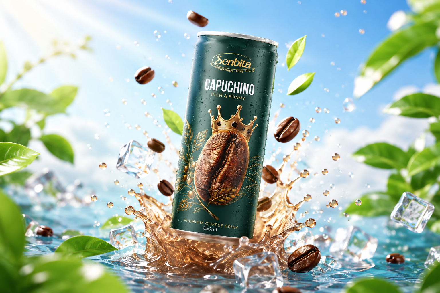 Cappuccino Coffee 250ml Can