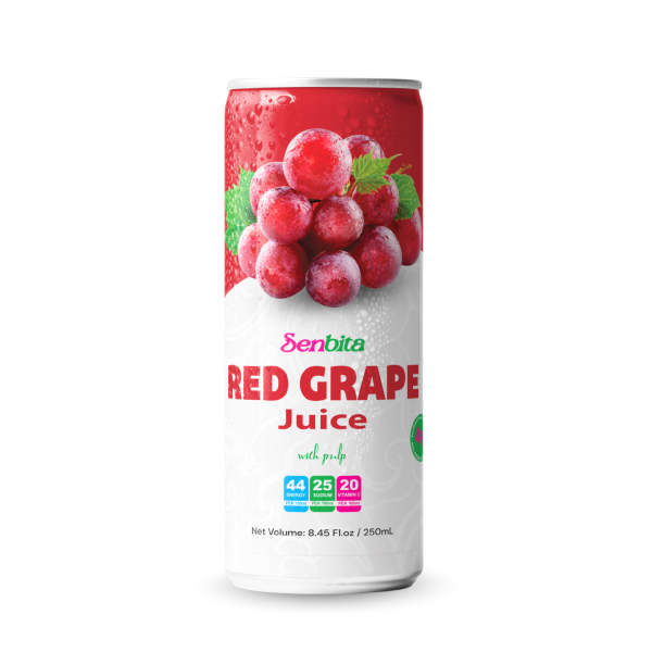 Red Grape Juice with Pulp 250ml