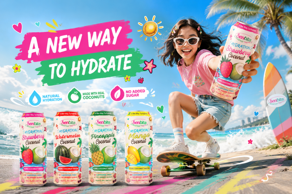 SENBITA Coconut Water Manufacturer for Modern Markets: 4 Fresh Flavors Designed for Gen Z 1