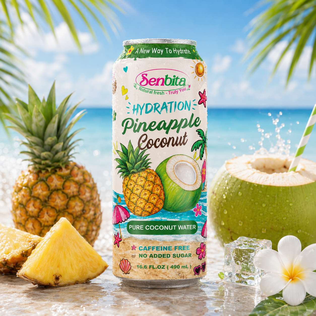 Pineapple Coconut Water