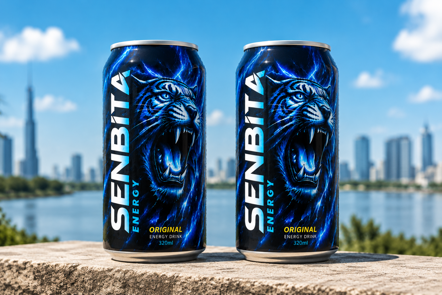 SENBITA Energy Drink 330ml Short Can 1 Energy Drink 330ml Short Can