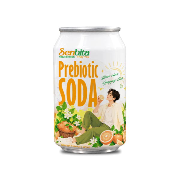 Orange Prebiotic Soda