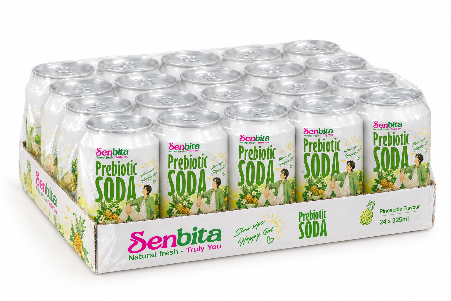 Pineapple Prebiotic Soda