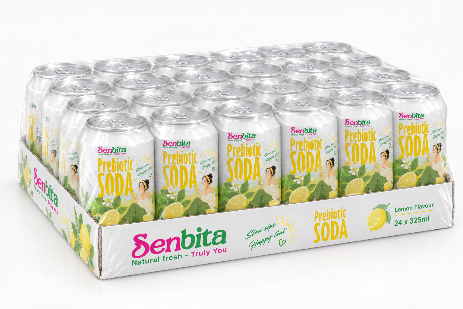 Lemon Prebiotic Soda