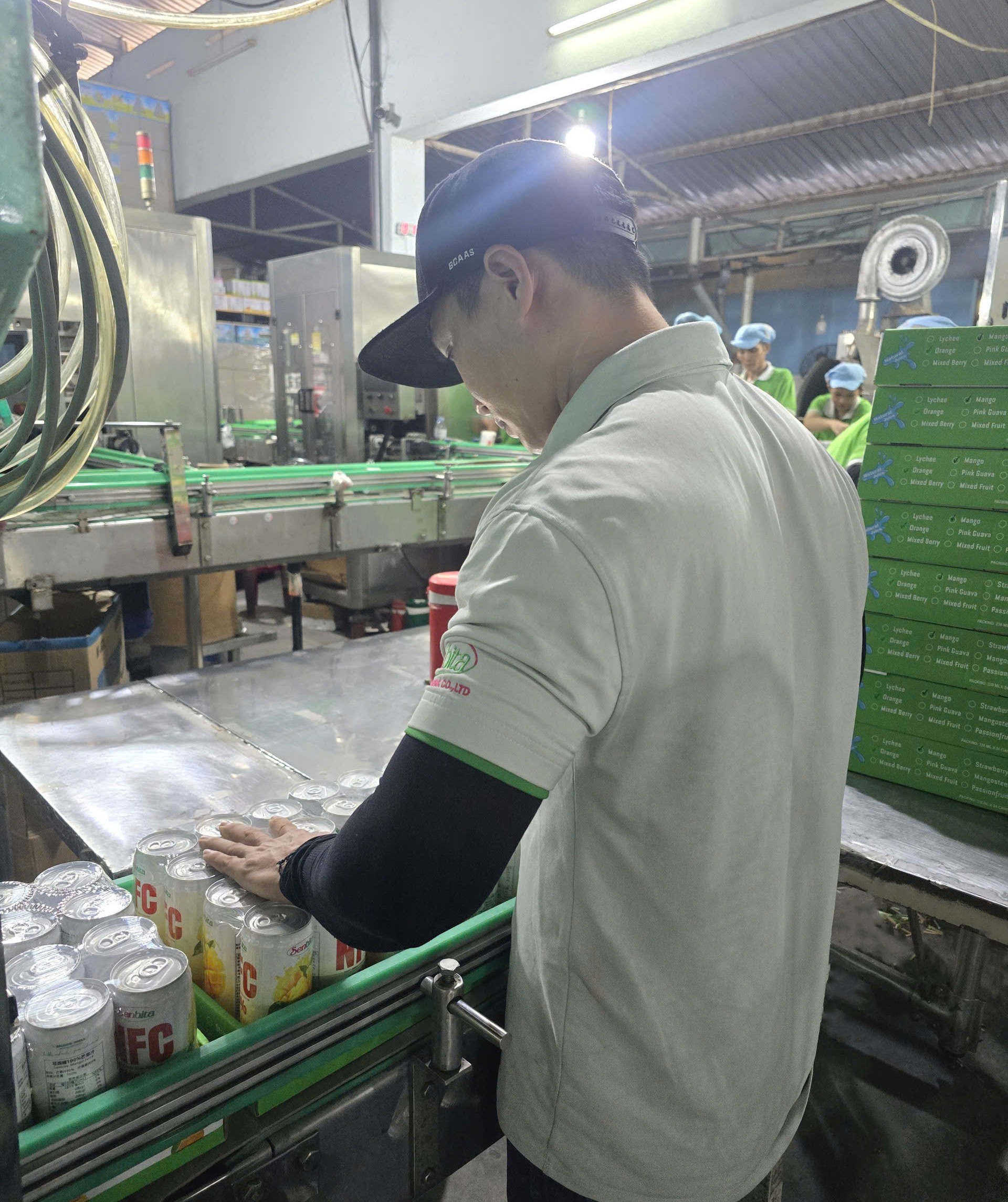 From Our Factory to the World: SENBITA’s Commitment to Quality Beverage Manufacturing 6 beverage manufacturer in Vietnam